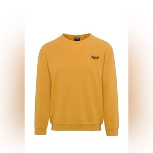 Von Dutch Mustard French Terry Crewneck Sweatshirt Men’s Size M NEW SOLD OUT